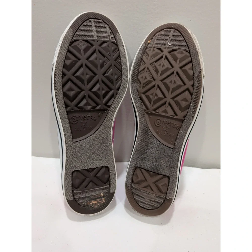 Converse Chuck Taylor All Star Shoes Womens 8 Low Top Pink Canvas Sneaker
